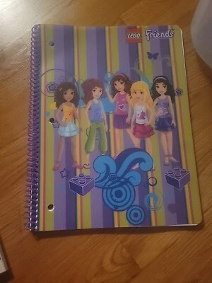 LEGO Friends página forrada reglamentada cuaderno espiral Foto 1 de 2