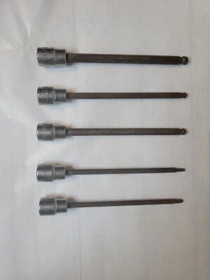 3/8 in. Drive SAE Long Ball Hex Bit Socket Set (5-Piece) - Image 1 of 4