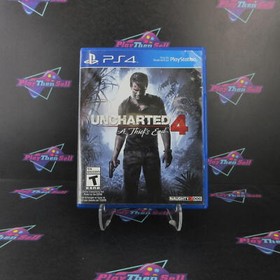 Uncharted 4 A Thief's End PS4 PlayStation 4 Complete - 1 Year Warranty EX Cond