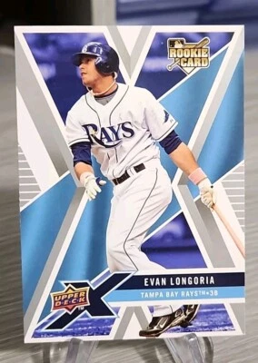 Evan Longoria 2008 Upper Deck X Rookie #94 Tampa Bay Rays - Image 1 of 2