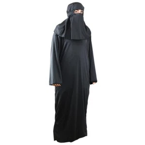 Adults Traditional Burqa Arabian Arab Muslim Chadri Burka Hijab Fancy Dress - Picture 1 of 5