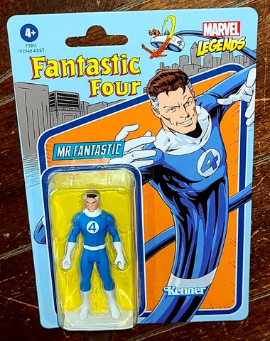 Marvel Legends MR. FANTASTIC 3.75" Action Figure (2022, Kenner/Hasbro) Cover