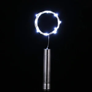 1x 10x led string Bottle Cork Shape Lighting Battery For Party Decorations Light - Picture 1 of 3