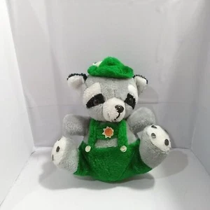 Vintage Plush Raccoon Stuff Animal 10'' Plush Toy - Picture 1 of 7