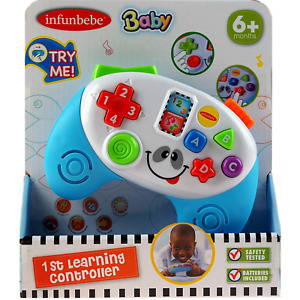 Baby My First Learning Game Controller Lights and Sounds Toddler Toy 6 months+