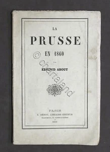 Storia Prussia Germania - E. About - La Prusse en 1860 - 1^ ed. 1860 - Picture 1 of 2
