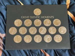 Great Olympic Moments Gold Coin Set of 17 MINT LA28 - Picture 1 of 14
