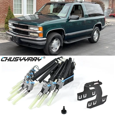 Spider топливная форсунка 8 портов FJ504 для 1996-2000 Chevrolet P30 / Tahoe V8 5,7 л - Изображение 1 из 4