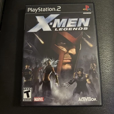 X-Men Legends - Sony PlayStation 2 (PS2) - CIB - Pristine Disc - Tested - Image 1 of 4