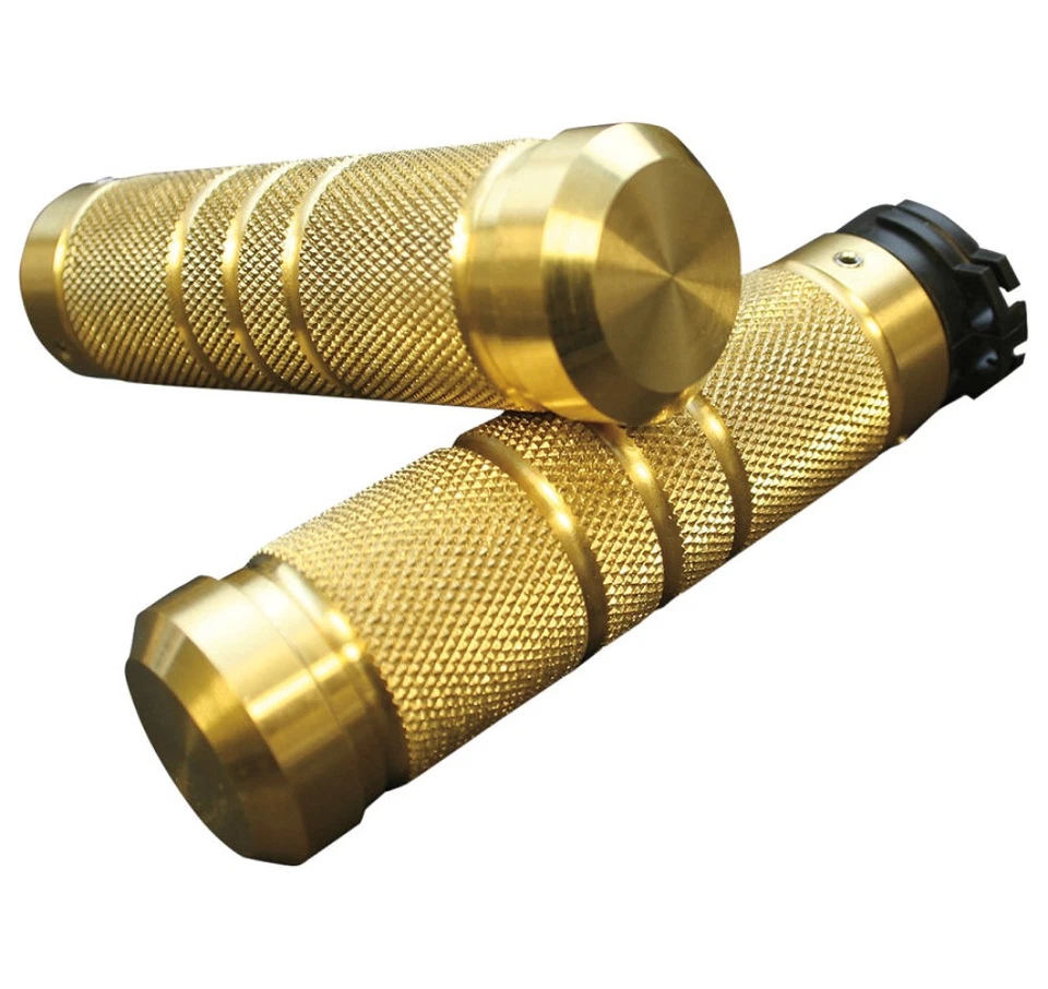 Empuñaduras de latón accutronix acanaladas acanaladas de doble cable (GR100-KG5) Foto 1 de 1