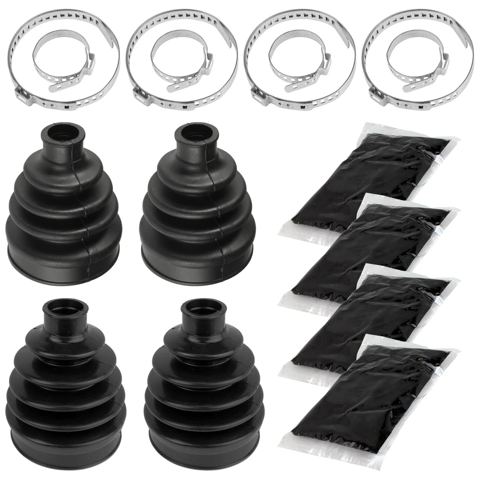 2 Front Axle Inner Outer CV Boot Kit for Can-Am Outlander Max 400 Xt 2006-2012 - Изображение 1 из 4