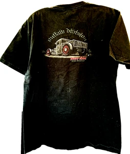 SO-CAL Jimmy Shine T-Shirt, schwarz, Gr. L, mit Rat Rod vorne und hinten - Bild 1 von 4