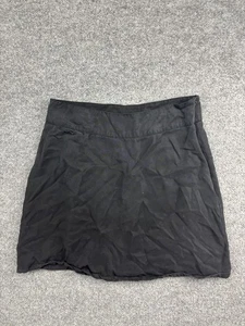 Kavu Skirt Womens Extra Small Black Casual A-Line Mini Side Zip Cotton XS - Picture 1 of 6