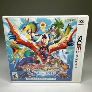 Monster Hunter Stories (Nintendo 3DS, 2017) CIB komplett mit Beilage - Bild 1 von 5