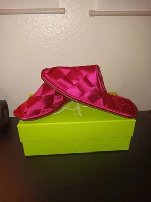 Mules SAM EDELMAN para mujer Rhys rosa intenso tejido satinado sin cordones NUEVO talla 6,5 M Foto 1 de 3