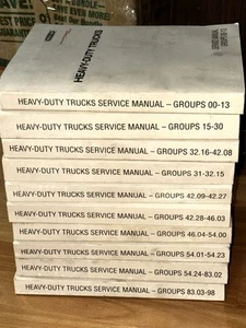 Freightliner FLA FLB FLL FLD Heavy Duty Truck Service Repair Manual Set - Picture 1 of 2
