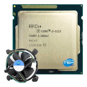 Intel Core I3 3225 SR0RF CPU Processor LGA1155 3.30 GHZ LGA 1155 2C/4T - Picture 1 of 6
