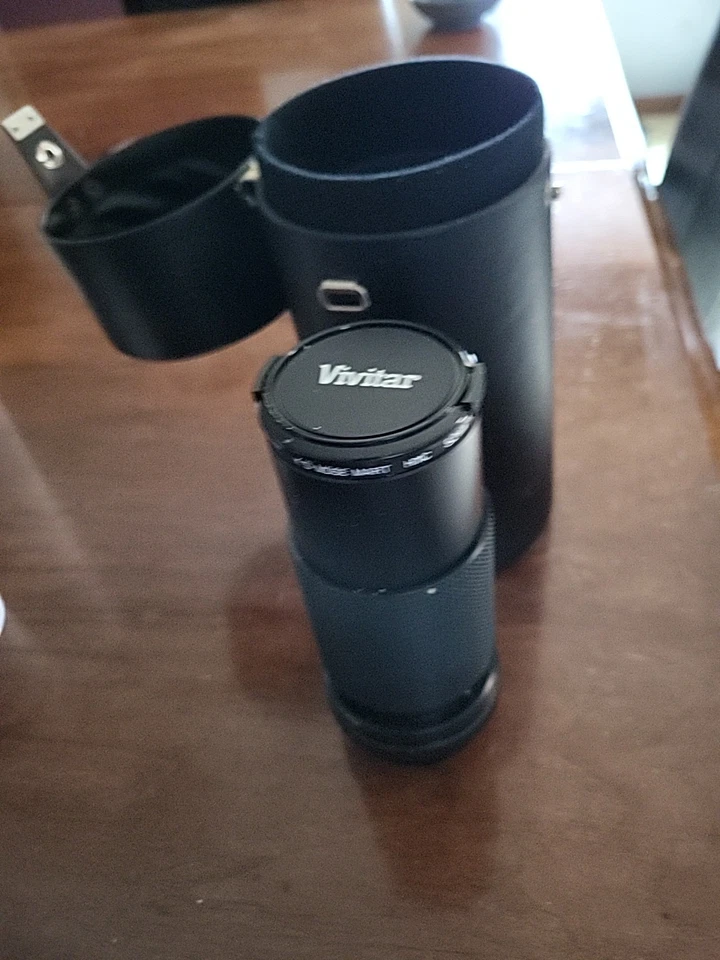 Lente zoom enfoque automático macro Vivitar Series 1 VMC 70-210 mm 1:3,5, negro con estuche Foto 1 de 4