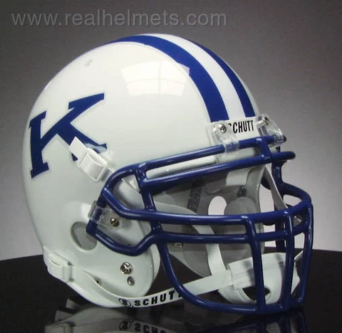 KENTUCKY WILDCATS NCAA Schutt XP Full Size REPLICA Gameday Football Helmet Cover