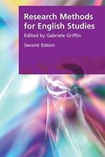 Research Methods for English Studies (Research Methods for the Arts and Humaniti