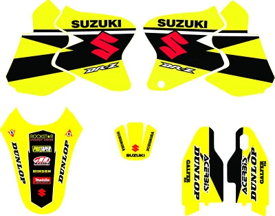 Calcomanías gráficas SUZUKI DRZ400 Drz400sm brillantes laminadas gruesas 21 mm Foto 1 de 4