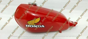 Honda XR75 Red Painted Steel Gas Petrol Fuel Tank 1978 Model Fit with Cap - Picture 1 of 10