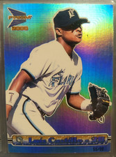 2000 Pacific Prism Luis Castillo (#58) Holographic Blue /80