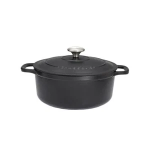 Cocotte ronde 18 cm noir fonte 25.5x18.7 cm - Imagen 1 de 2