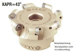 1 x BATERÍA 43° Cabezal de cuchillo plano ø 50 mm Z=5 con IK para OD.. 0504.. - Imagen 1 de 1