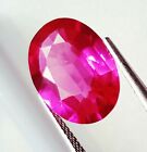 7.27 Ct Loose Gemstone Natural Certified Pink Sapphire Transparent Sapphire