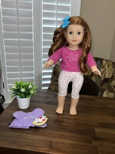 American Girl Doll Blaire Retired Red Hair Green Eyes - Picture 1 of 10