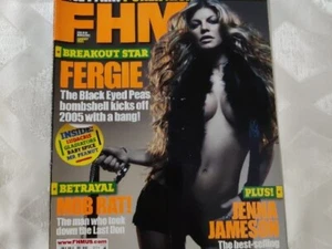 FHM Magazine #52 January 2005 Fergie Black Eyed Peas Jenna Jameson Vida Poker - Picture 1 of 2