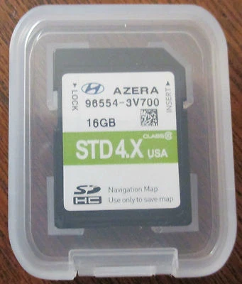 2015 2016 Hyundai AZERA Navigation SD Card Map USA MAP OEM 96554-3V700 OEM - Image 1 of 3
