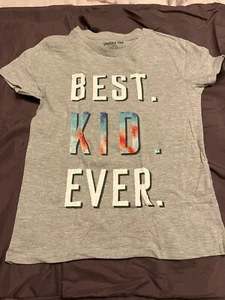 UNISEX TEE Kids NWT T-Shirt Best.Kid.Ever. Toddler Very Cute SZ XS (4-5) - Picture 1 of 5