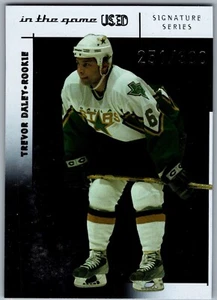 03-04 ITG USED SIGNATURE SERIES ROOKIE - TREVOR DALEY RC /390 #161 DALLAS STARS - Foto 1 di 2