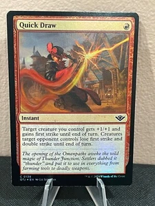 FOIL - MTG OTJ Quick Draw 138 - Outlaws of Thunder Junction - Magic - Bild 1 von 2