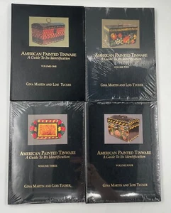 American Painted Tinware Guide To Identification Volume 1-4 Martin Tucker Book - Picture 1 of 2