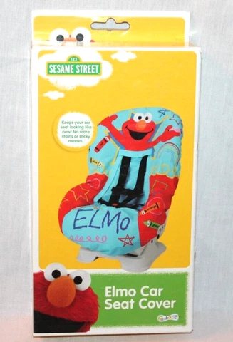 NEW IN BOX  SESAME STREET ELMO CAR SEAT COVER Cover