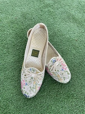 Zapatillas cómodas Daniel verdes talla 2A75 vintage Foto 1 de 4