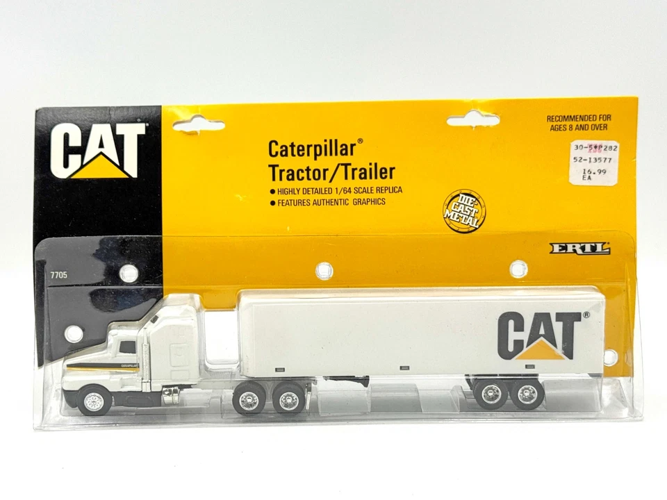 1/64 Caterpillar Tractor Trailer Semi Kenworth - Image 1 of 1