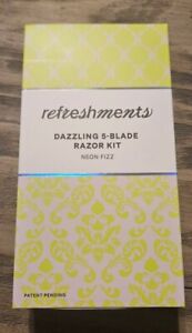 Refreshments Dazzling 5 Blade Razor Kit | Neon Fizz | New and Sealed