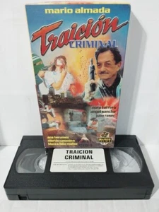 Traicion Criminal Mario Almada Nora Torrero Angel Sancho (VHS Spanish) - Imagen 1 de 5