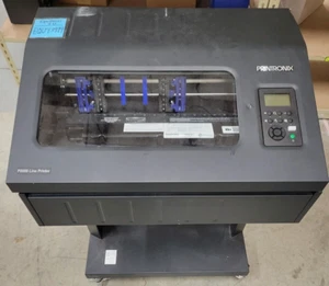 Printronix P8010 Pedestal 1000LPM Line Matrix Printer - Picture 1 of 2
