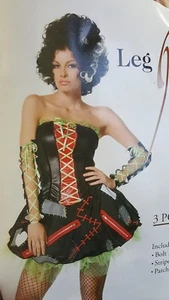 XX 83210 Monster Bride Sexy Costume Woman Leg Avenue - Picture 1 of 1