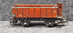 Märklin H0 365 offener Güterwagen mit Bremserhaus aus Blech - Bild 1 von 7