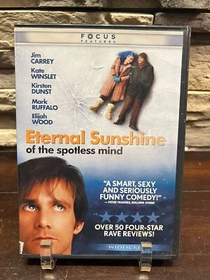 ETERNAL SUNSHINE OF THE SPOTLESS MIND 2004 JIM CARREY WIDESCREEN USED DVD - Image 1 of 4