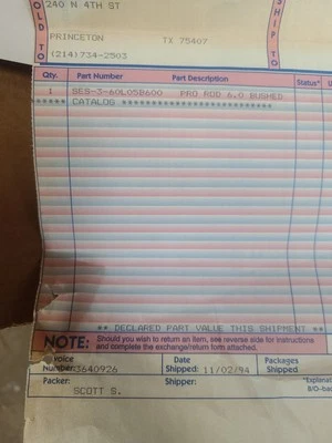 Summit Racing Piston Pro Rods  8pc NIB SES-3-60L05B600 350 Engine Malibu GMC 78? - Image 1 of 4