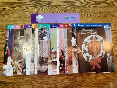 Lot 24 The Needlecraft Shop Collector's Series Plastic Canvas Vintage Patterns - Image 1 of 4