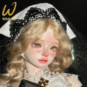 Doll Resin Joint Handmade Bare Doll 1/4 BJD Face Makeup Lovely Girl Gift Toy - Picture 1 of 12