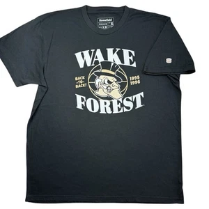Wake Forest Basketball 1995 & 1996 ACC Champions Back to Back Men’s t-shirt XL - Picture 1 of 8